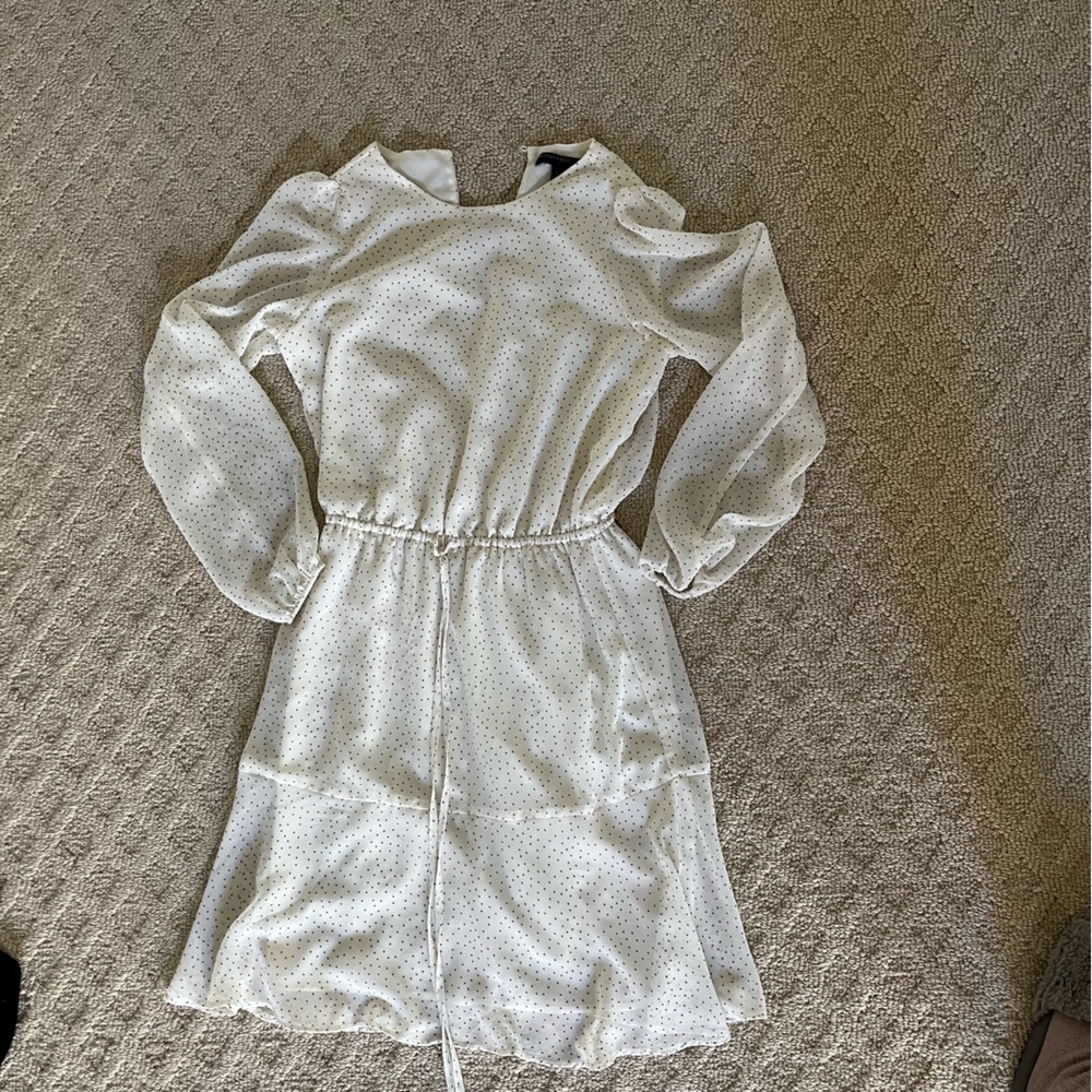 Banana Republic Cream Polka Dot Blouse